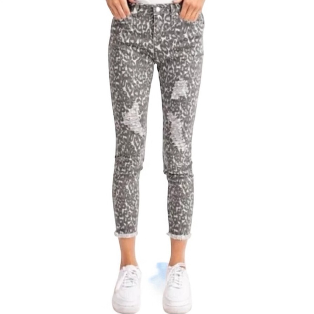 5 for $20🫟🛍️🔵 Leopard Print Skinny Jeans